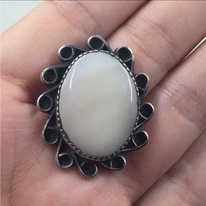 Sterling & MOP Pendant